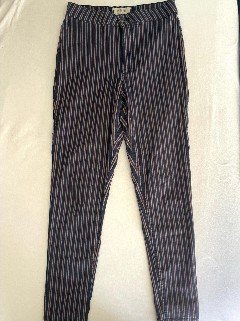 We The Free Navy Pinstripe Chinos